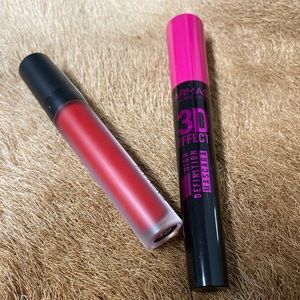 Farmasi Liquid Matte Lipstick & 3D Mascara Bundle